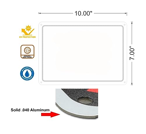 Metal Delivery Sign | Yard Sign | Front Door Sign for Outside | Measure 10x7Inch | Please Leave Packages Here Delivery Signs for Home, Amazon Package Boxes & Mailbox for Porch Delivery (Deliver Here)