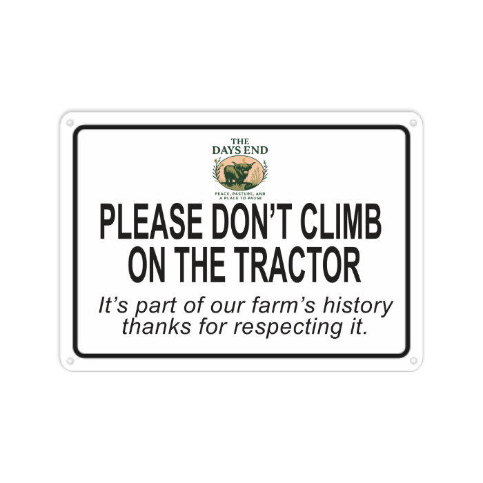 Custom Metal Aluminum Sign