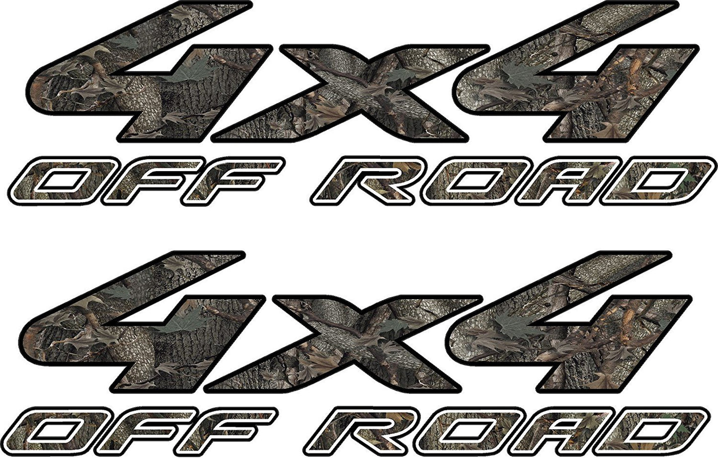4x4 Truck Offroad Decal Oak Camo Vinyl