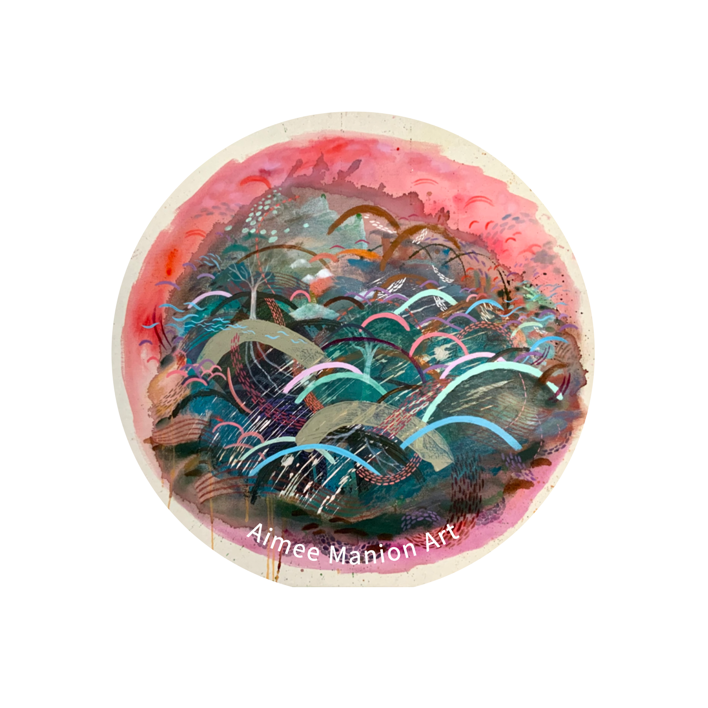 AV Grafx  Round Sticker Online Designer