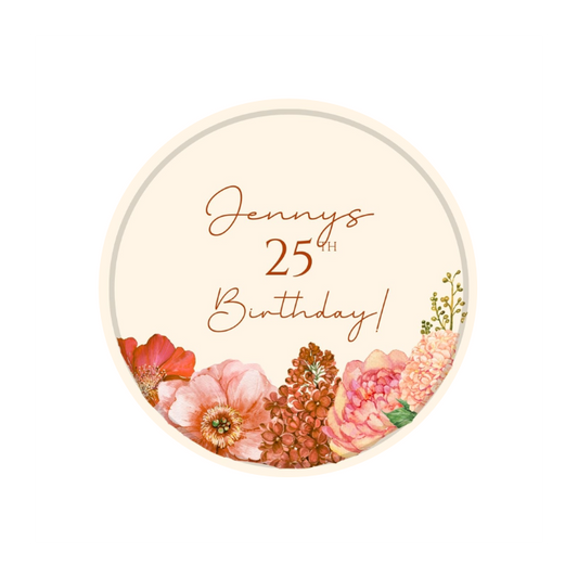 AV Grafx  Round Sticker Online Designer